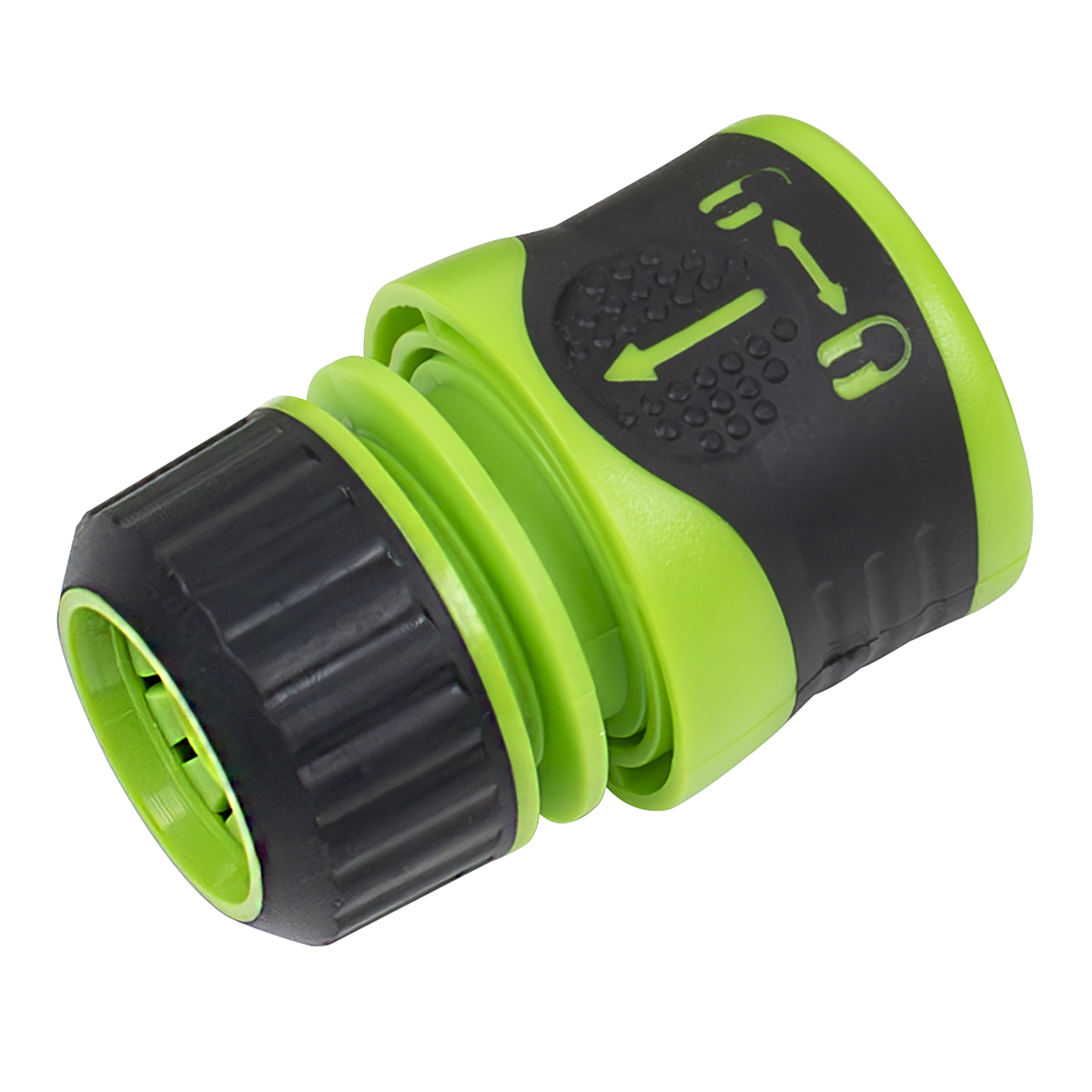 Soft-Touch Hose Connector with Lock 1/2" - 5/8"