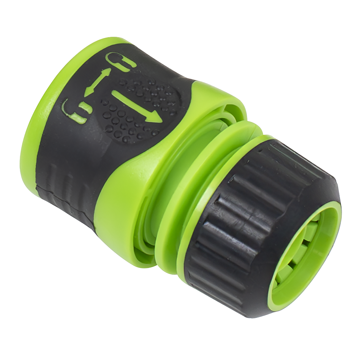 Soft-Touch Hose Connector with Lock 1/2" - 5/8"