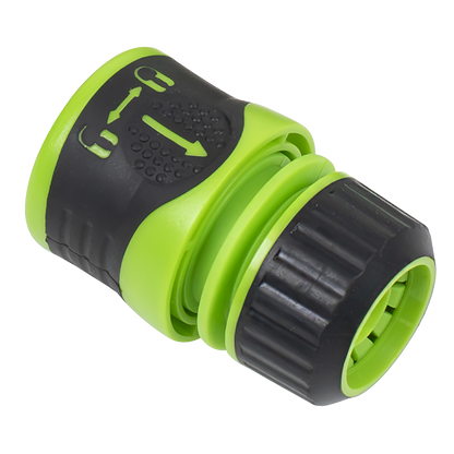Soft-Touch Hose Connector with Lock 1/2" - 5/8"