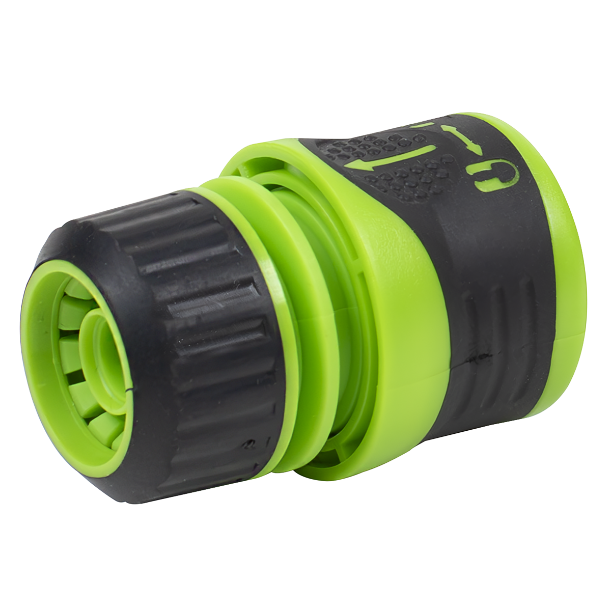 Soft-Touch Hose Connector with Lock 1/2" - 5/8"