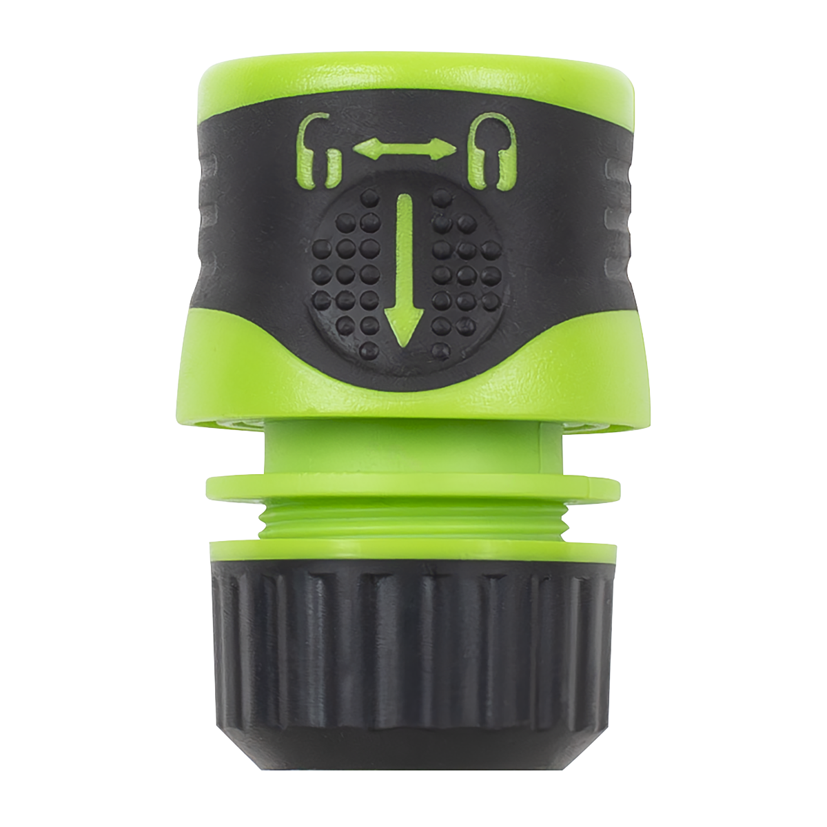 Soft-Touch Hose Connector with Lock 1/2" - 5/8"