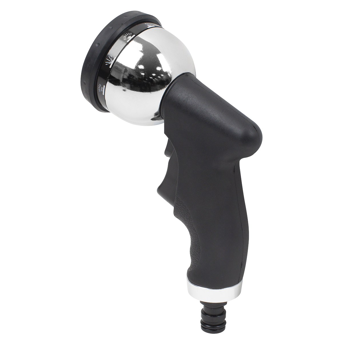 Spray Gun With Soft Grip Handle 10-Pattern