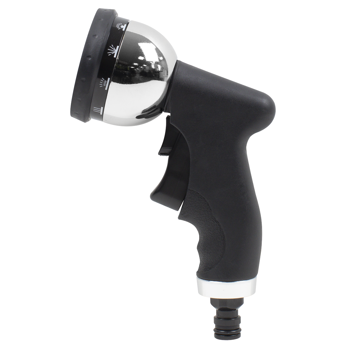 Spray Gun With Soft Grip Handle 10-Pattern