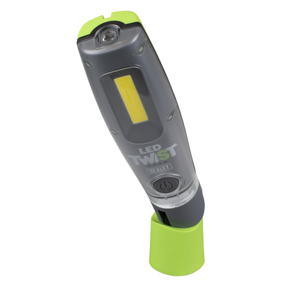LED Twist Rechargeable Inspection Light 8W COB & 1W SMD