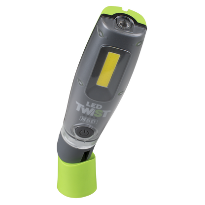 LED Twist Rechargeable Inspection Light 8W COB & 1W SMD