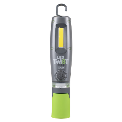 LED Twist Rechargeable Inspection Light 8W COB & 1W SMD