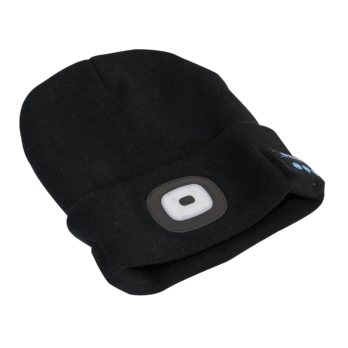 Rechargeable USB Beanie Hat with Wireless Headphones 1W SMD LED