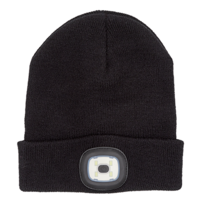 Rechargeable USB Beanie Hat 1W SMD LED