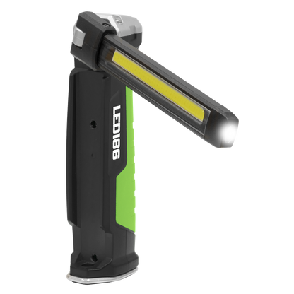 Rechargeable Slim Folding Inspection Light 6W COB LED & 1W SMD LED