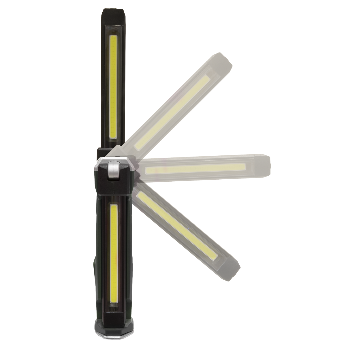 Rechargeable Slim Folding Inspection Light 6W COB LED & 1W SMD LED