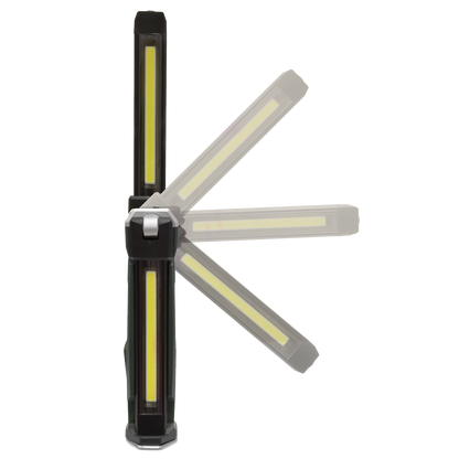 Rechargeable Slim Folding Inspection Light 6W COB LED & 1W SMD LED