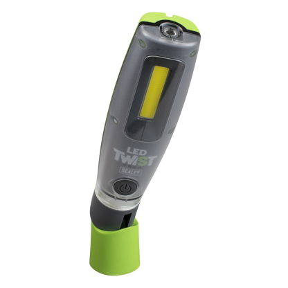 LED Twist Rechargeable Inspection Light Green