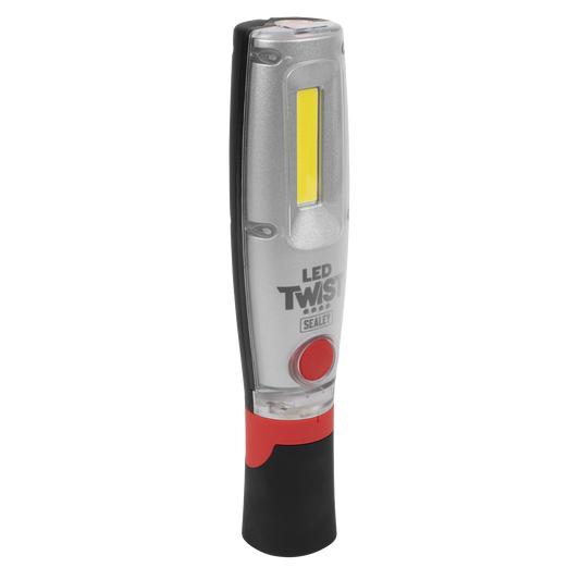 LED Twist Rechargeable Inspection Light 16W COB & 1W SMD