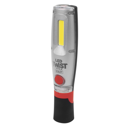 LED Twist Rechargeable Inspection Light 16W COB & 1W SMD