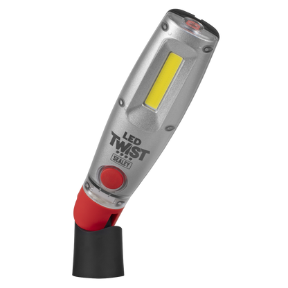 LED Twist Rechargeable Inspection Light 16W COB & 1W SMD