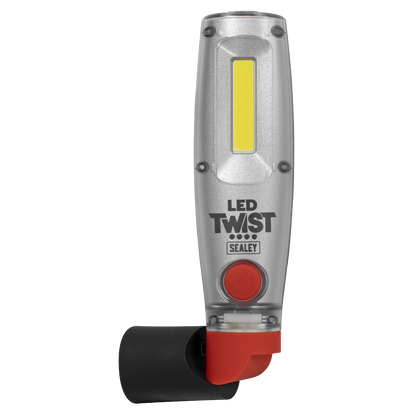 LED Twist Rechargeable Inspection Light 16W COB & 1W SMD