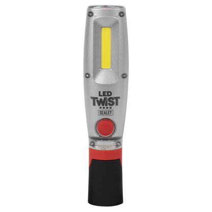 LED Twist Rechargeable Inspection Light 16W COB & 1W SMD