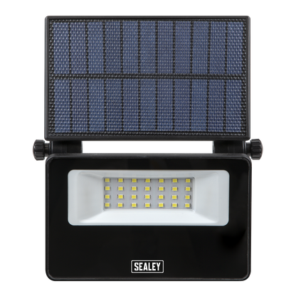 Extra-Slim Solar Floodlight with Wall Bracket 20W SMD LED