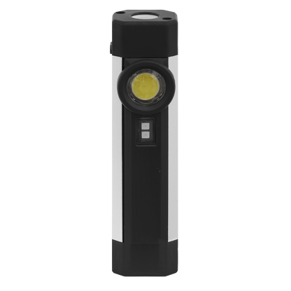 Rechargeable Aluminium Pocket Light with UV 3W COB & 1W SMD LED