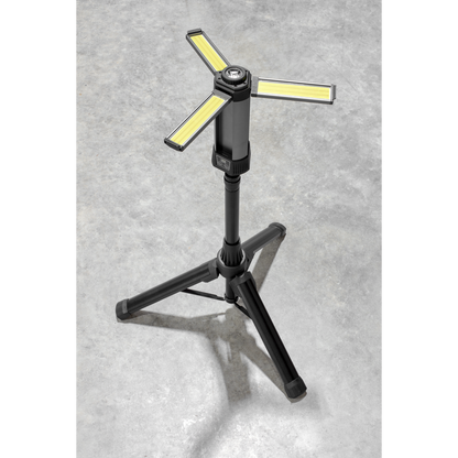 Rechargeable Flexible Floodlight with Tripod 24W COB LED & 5W SMD LED
