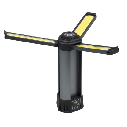 Rechargeable Flexible Floodlight with Tripod 24W COB LED & 5W SMD LED