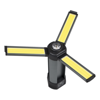 Rechargeable Flexible Floodlight with Tripod 24W COB LED & 5W SMD LED