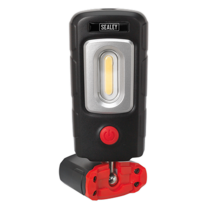 Rechargeable 360° Inspection Light 3W COB & 1W SMD LED - Black