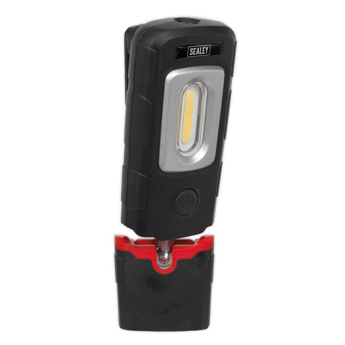 Rechargeable 360° Inspection Light 3W COB & 1W SMD LED - Black