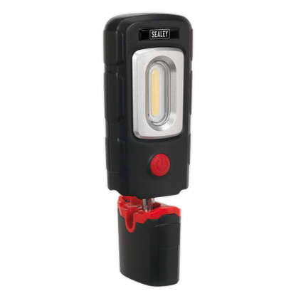 Rechargeable 360° Inspection Light 3W COB & 1W SMD LED - Black