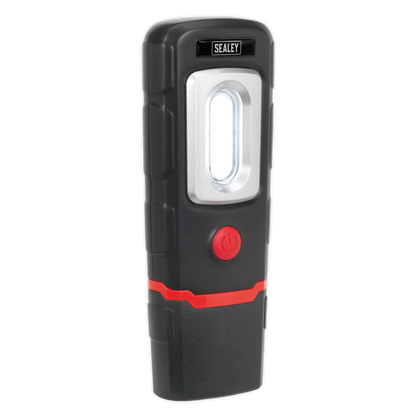 Rechargeable 360° Inspection Light 3W COB & 1W SMD LED - Black