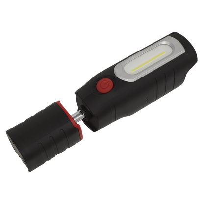 SV12 Series 8W COB LED Inspection Light with Battery & Charger Combo 12V