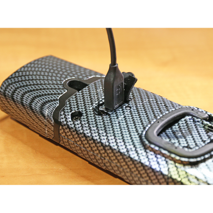 Rechargeable 360° Inspection Light 3W COB & 1W SMD LED - Carbon Fibre Effect