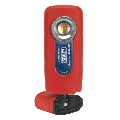 360° Rechargeable Inspection Light 5W COB LED Colour Match CRI 96 - 3-Colour