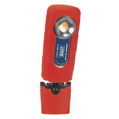 360° Rechargeable Inspection Light 5W COB LED Colour Match CRI 96 - 3-Colour