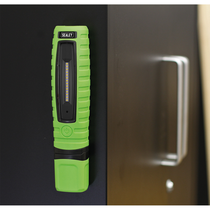 Rechargeable 360° Inspection Light 8W & 3W SMD LED - Green