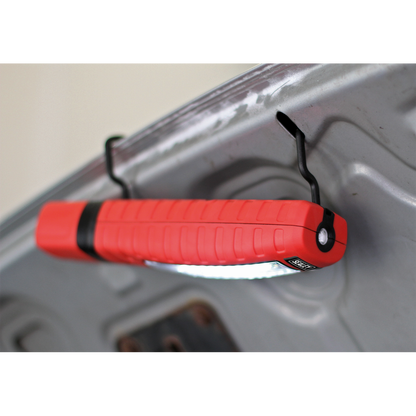 Rechargeable 360° Inspection Light 8W & 3W SMD LED - Red