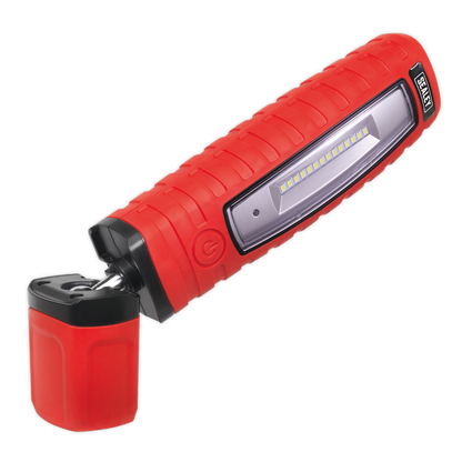 Rechargeable 360° Inspection Light 8W & 3W SMD LED - Red