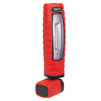 Rechargeable 360° Inspection Light 8W & 3W SMD LED - Red