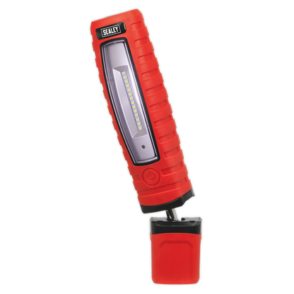 Rechargeable 360° Inspection Light 8W & 3W SMD LED - Red