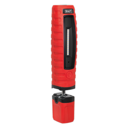 Rechargeable 360° Inspection Light 8W & 3W SMD LED - Red