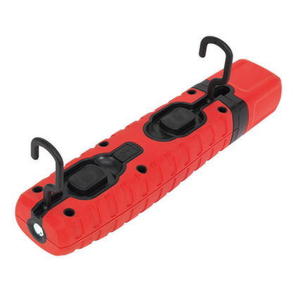 Rechargeable 360° Inspection Light 8W & 3W SMD LED - Red