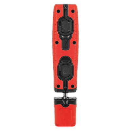 Rechargeable 360° Inspection Light 8W & 3W SMD LED - Red