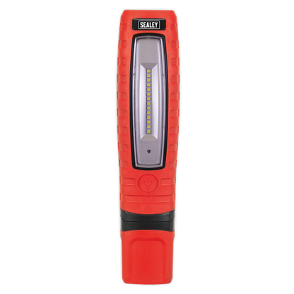 Rechargeable 360° Inspection Light 8W & 3W SMD LED - Red