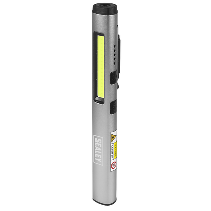 Rechargeable UV Penlight Torch with Laser Pointer 5W COB & 3W SMD LED