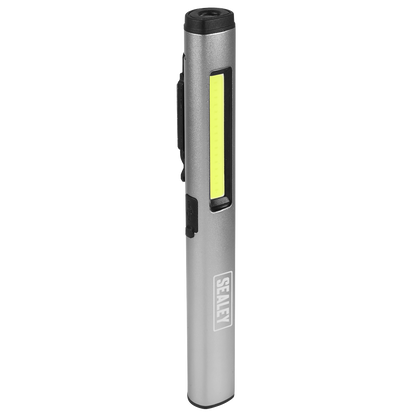 Rechargeable UV Penlight Torch with Laser Pointer 5W COB & 3W SMD LED