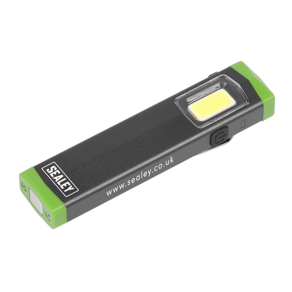 Mini Super Beam Aluminium Hand Torch 3W COB LED