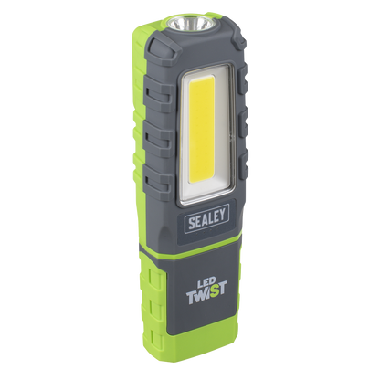 LED Twist Rechargeable Inspection Light 5W COB & 1W SMD