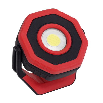 Rechargeable 360° Pocket Floodlight with Magnet 7W COB LED - Red
