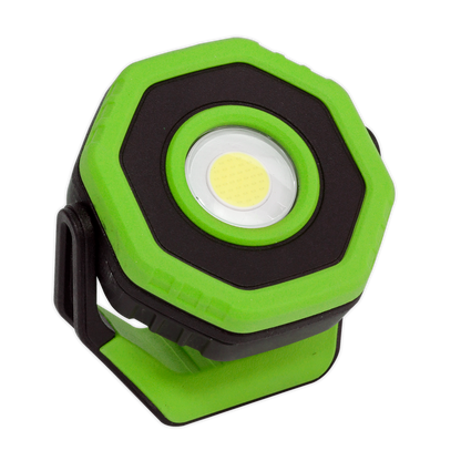 Rechargeable 360° Pocket Floodlight with Magnet 7W COB LED - Green