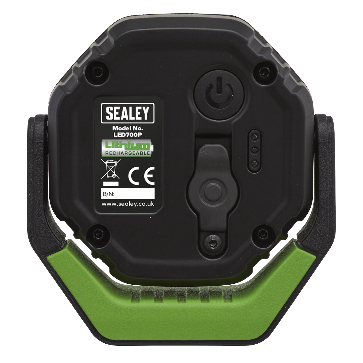 Rechargeable 360° Pocket Floodlight with Magnet 7W COB LED - Green